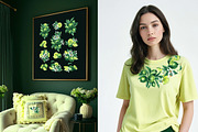 Lime Watercolor Collection, a Food Illustration by SashaKondr (Thumbnail 5 of 15)