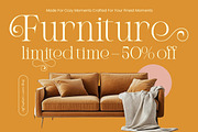 Chanel Gleminore Decorative Swash, a Serif Font by timelesstype.co (Thumbnail 8 of 15)