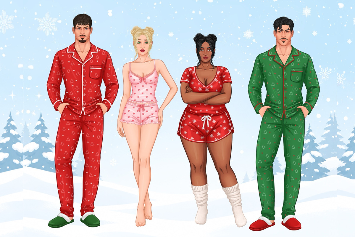 Christmas Character Creator, a Person Illustration by Elenbushe (Photo 14 of 20)