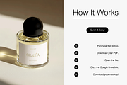 Premium Fragrance Bottle Mockup, a Packaging Mockup by Digital Asset Co (Thumbnail 4 of 4)