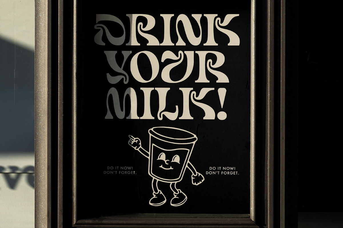 Humankind -Experimental DisplayFont, a Serif Font by Tropical Type (Photo 6 of 11)