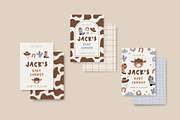 Little Cowboy - vector clipart, a Decorative Illustration by Barkova Nadya (Thumbnail 2 of 9)