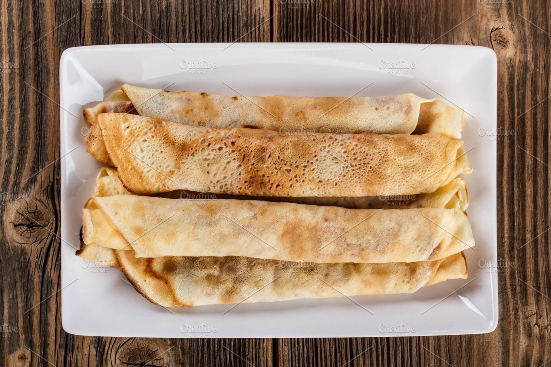 Rolled Pancakes