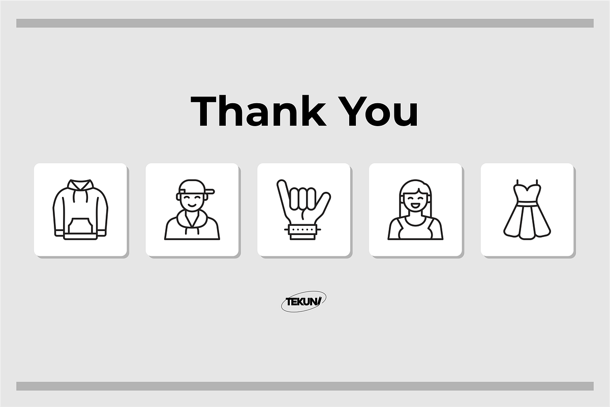 Lifestyle Outline Icons, an Outline Icon by Tekuni (Photo 6 of 6)