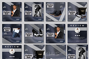 Instagram Elegant Fashion Templates, a Social Media Template by Qamso Designs (Thumbnail 2 of 2)