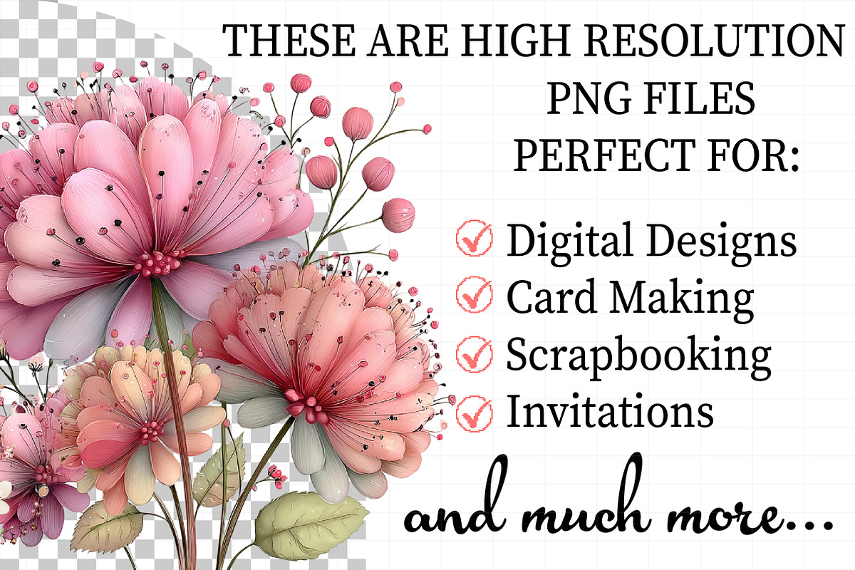 Watercolor Wildflower Clipart, an Illustration by Daily.Designs (Photo 2 of 8)