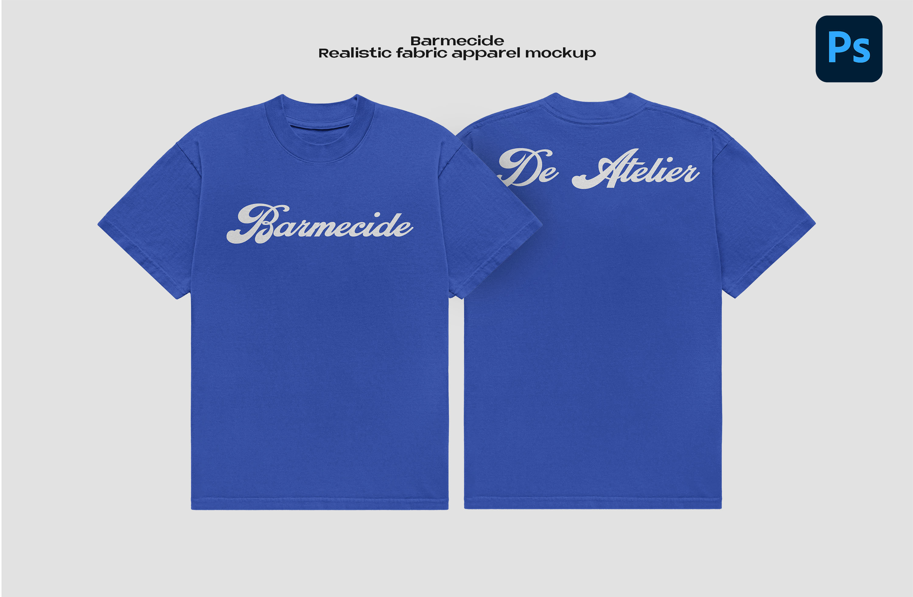 T-shirt mockup, a Shirt Mockup by Barmecide Mockup Studio