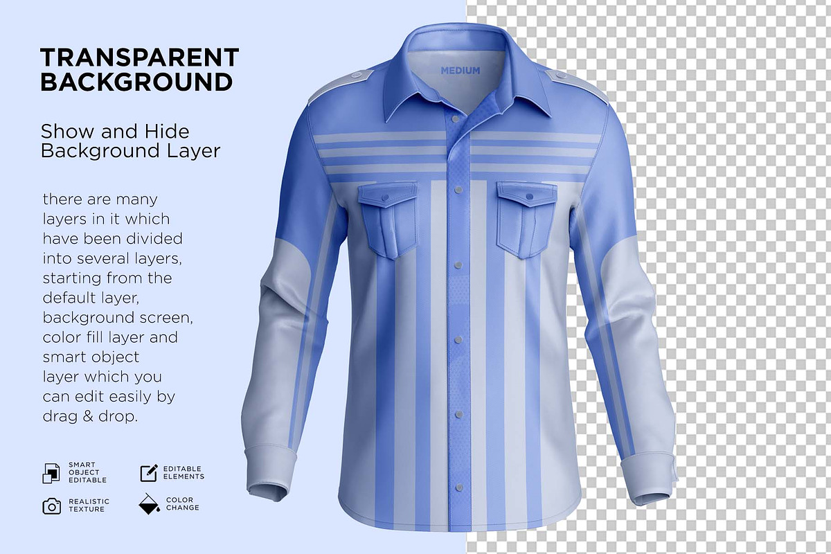 Casual Long Sleeve Shirt Mockup, a Hoody Mockup by Nanggroe Scripting (Photo 7 of 7)