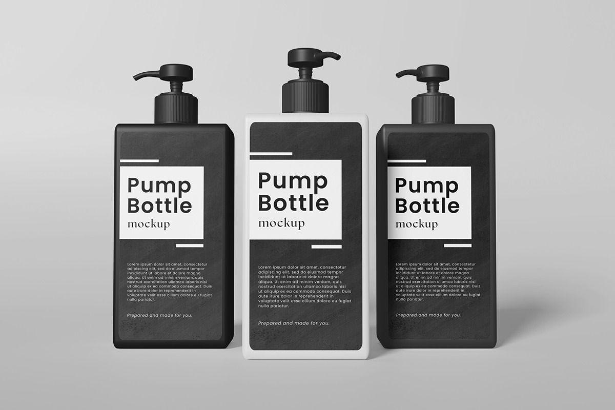 Pump Bottle Mockup, a Packaging Mockup by AndikaGraphic (Photo 6 of 6)