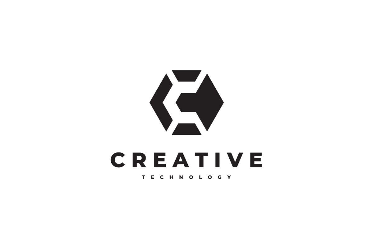 Creative Letter C Hexagon Logo, a Branding & Logo Template by yopie (Photo 3 of 3)