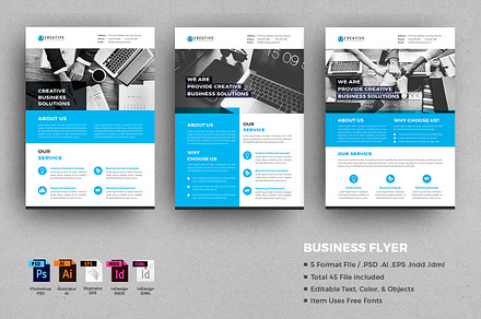 Corporate Flyer, a Flyer Template by design_pick