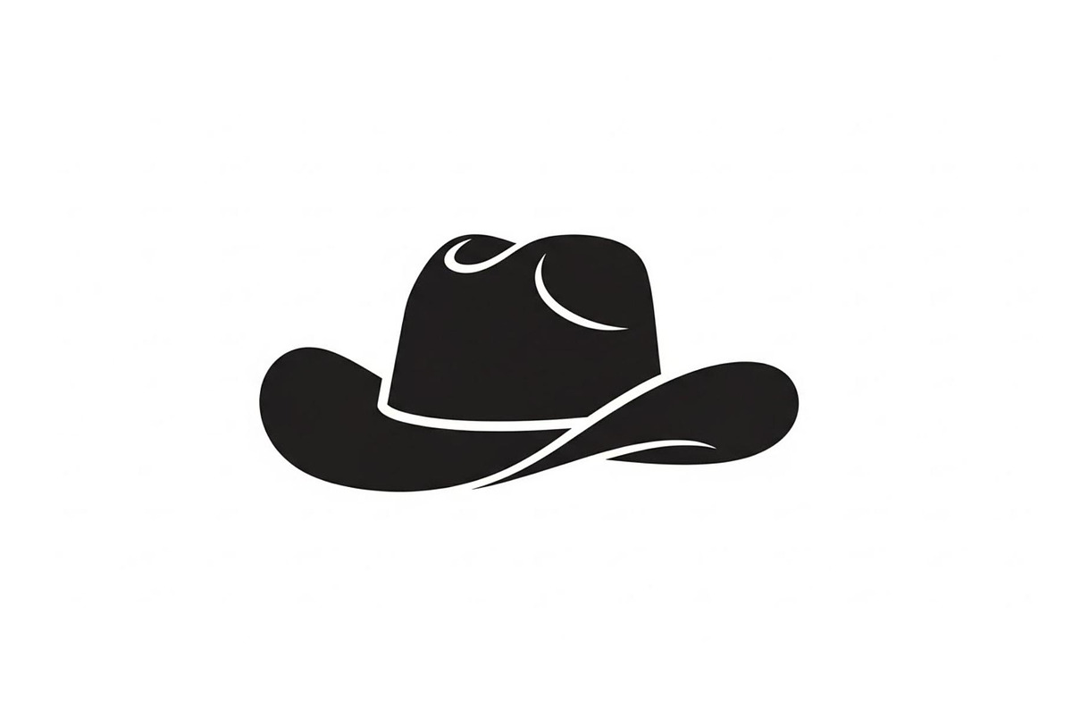 Minimal Cowboy Hat Silhouette Bundle, an Illustration by Designs_River (Photo 9 of 51)