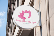 Lotus Beauty Spa, a Branding & Logo Template by Vectorwins Premium Shop (Thumbnail 3 of 3)