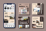 Modern Fashion Sale Social Media, a Social Media Template by MightyDesign (Thumbnail 2 of 8)