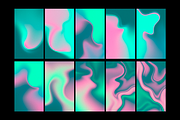 FLUID 5 Liquid Colorful Backgrounds, a Background Graphic by Katedsgn (Thumbnail 12 of 12)