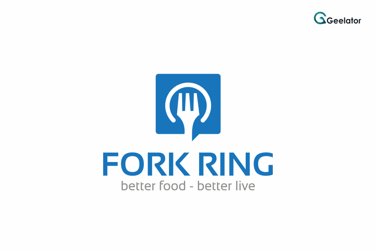 Fresh Fork Logo Template, a Branding & Logo Template by Geelator Studio (Photo 1 of 3)