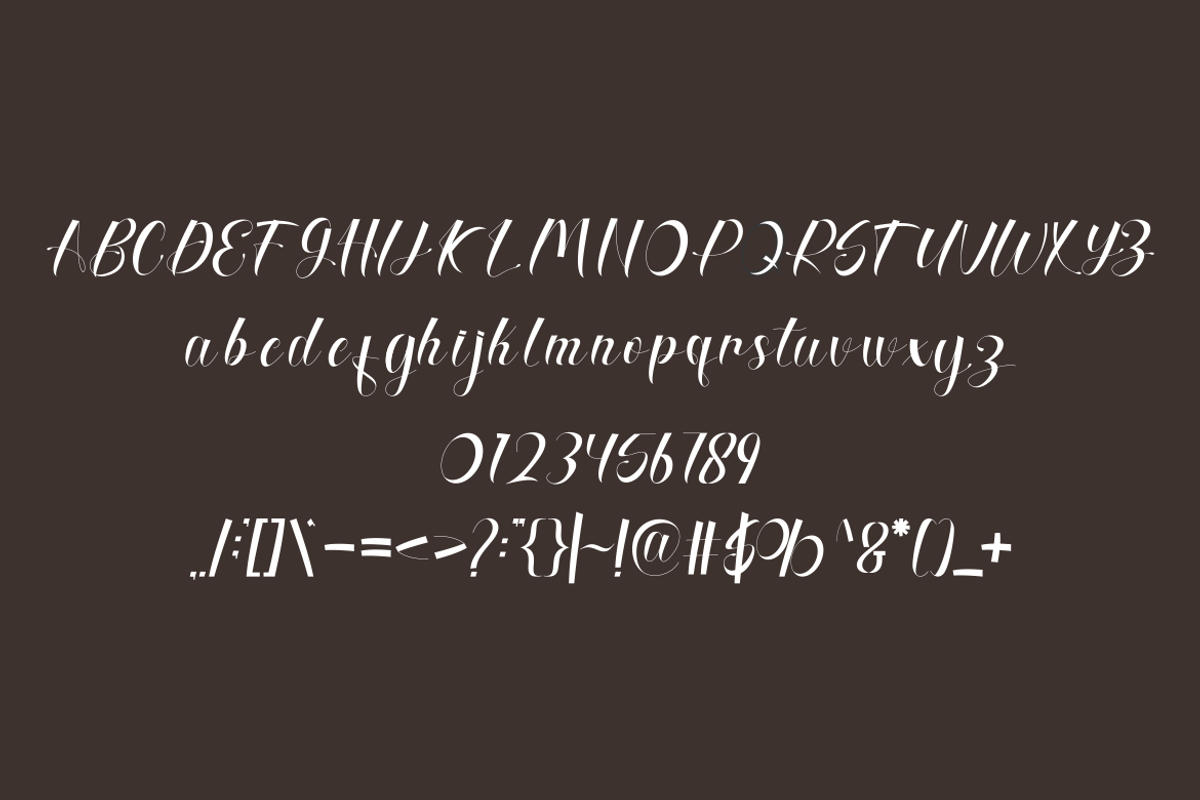 Millariana Handwritten Font., a Handwritten Font by VectorCraft (Photo 3 of 5)