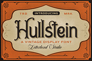Hullstein - Vintage Display, a Font by Letterhend Studio (Thumbnail 1 of 9)