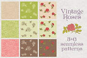 Vintage roses elements & brushes, a Brush Add-On by SunArt (Thumbnail 4 of 4)