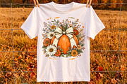 Fall Pumpkin PNG,Pumpkin Season Png, a Seasonal Illustration by Libby Wishes (Thumbnail 2 of 3)