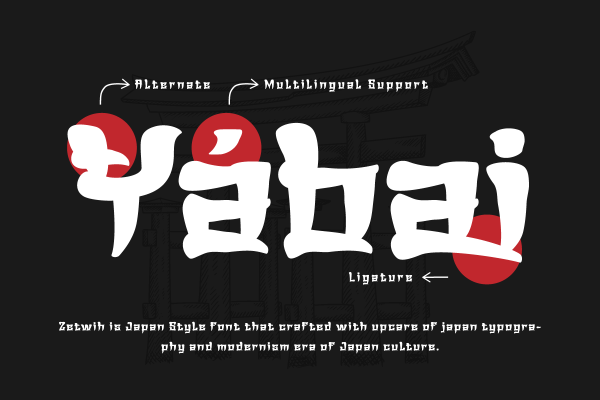 Zetwih | Japan font, a Serif Font by twinstd (Photo 2 of 13)