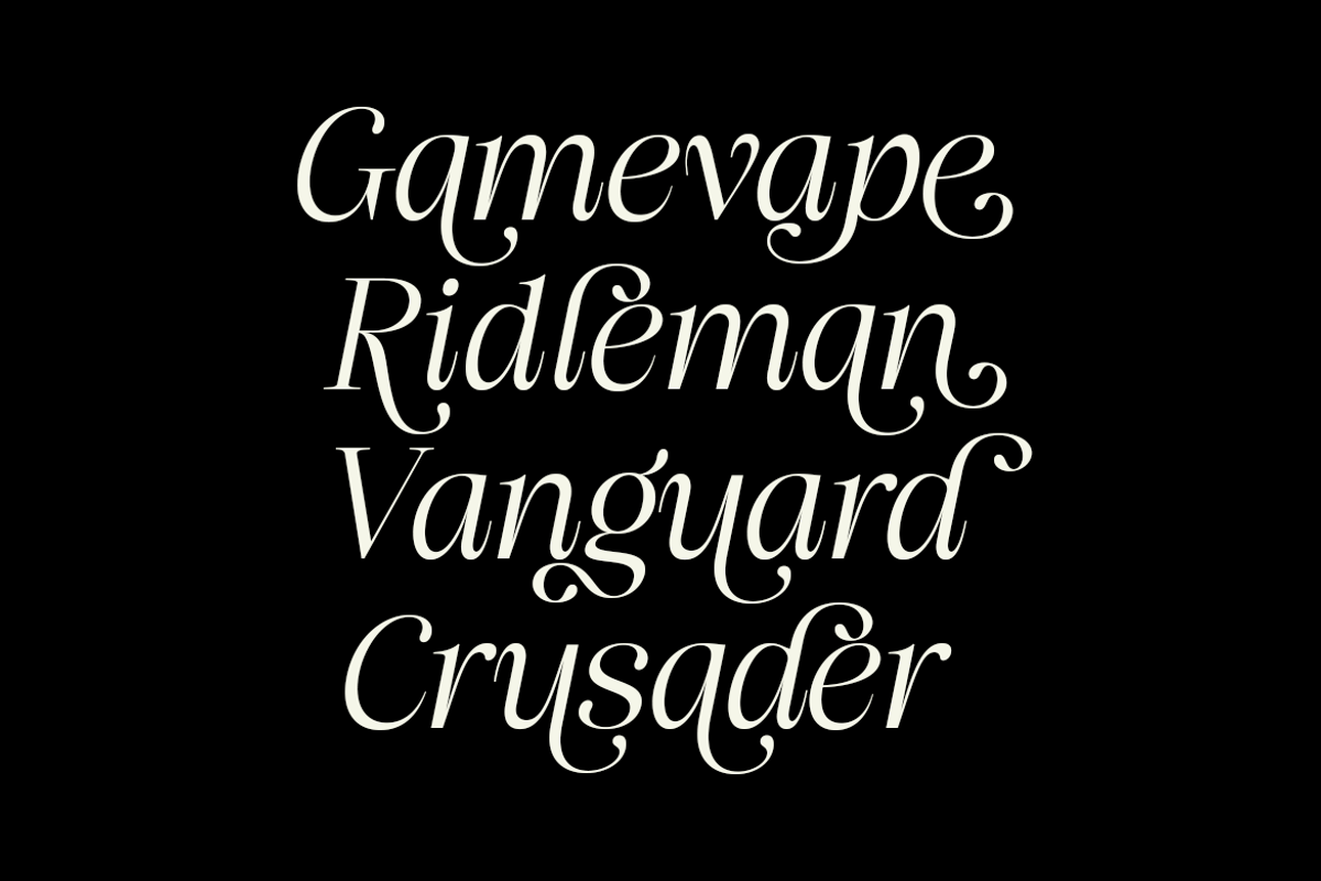 Aveline Radiant, a Serif Font by InkwellTypeCo (Photo 11 of 14)