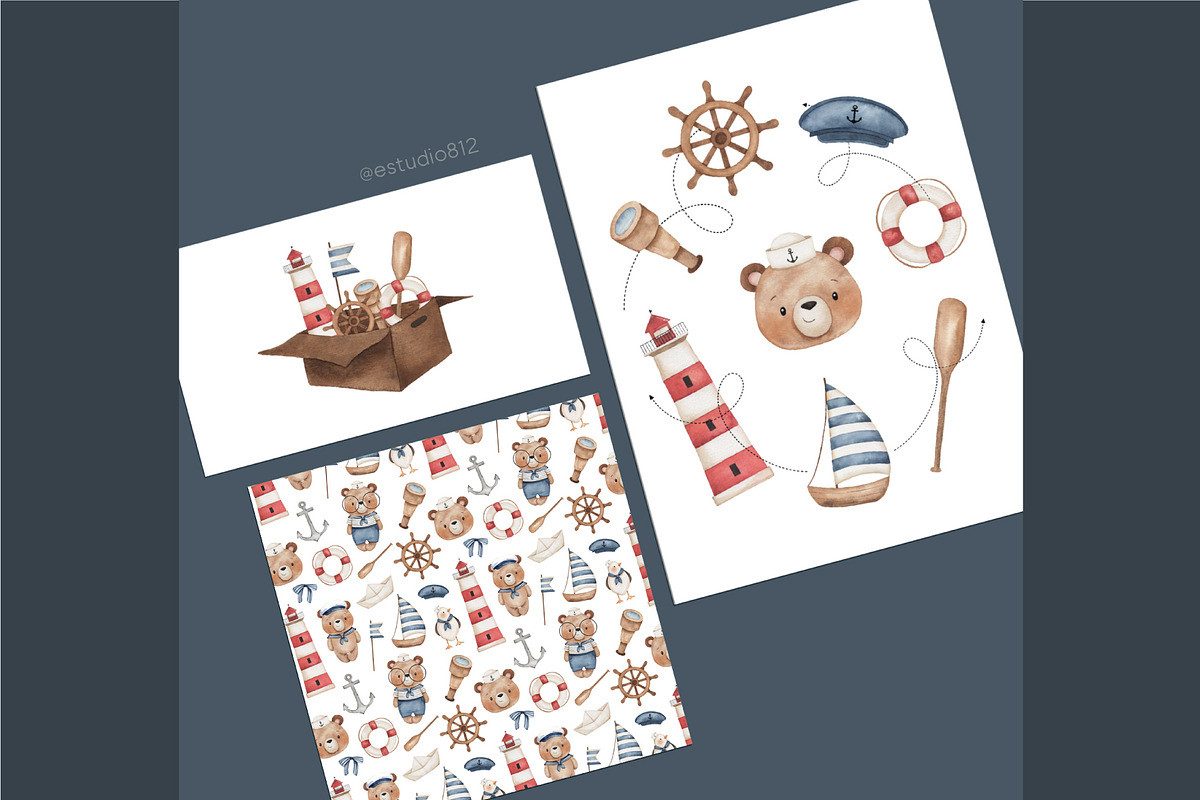 Little Sailor, an Animal Illustration by Estudio 812 (Photo 9 of 9)