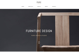 Pure - Full Responsive Muse Template