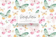 Watercolor Butterfly Set, a Texture Illustration by YuliyaArtGarden (Thumbnail 7 of 9)