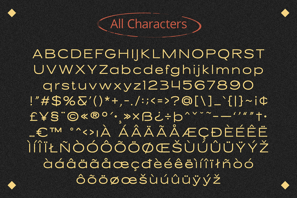 Cenios Vintage, a Sans Serif Font by Craft Supply Co. (Photo 6 of 8)