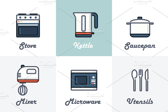 9 Kitchen Icons