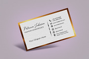 Fashion Hairdresser Business Card, a Business Card Template by Kseniya-Omega (Thumbnail 3 of 4)