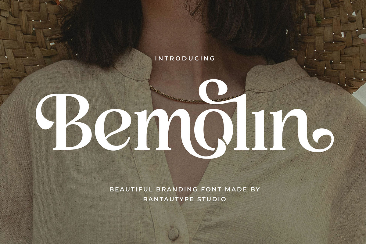 Bemolin Elegant Branding Font, a Serif Font by RantautypeStudio (Photo 1 of 19)