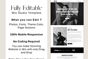 Minimal Wix Landing Page Template, a Wix Template by AdvertFox (Thumbnail 4 of 8)
