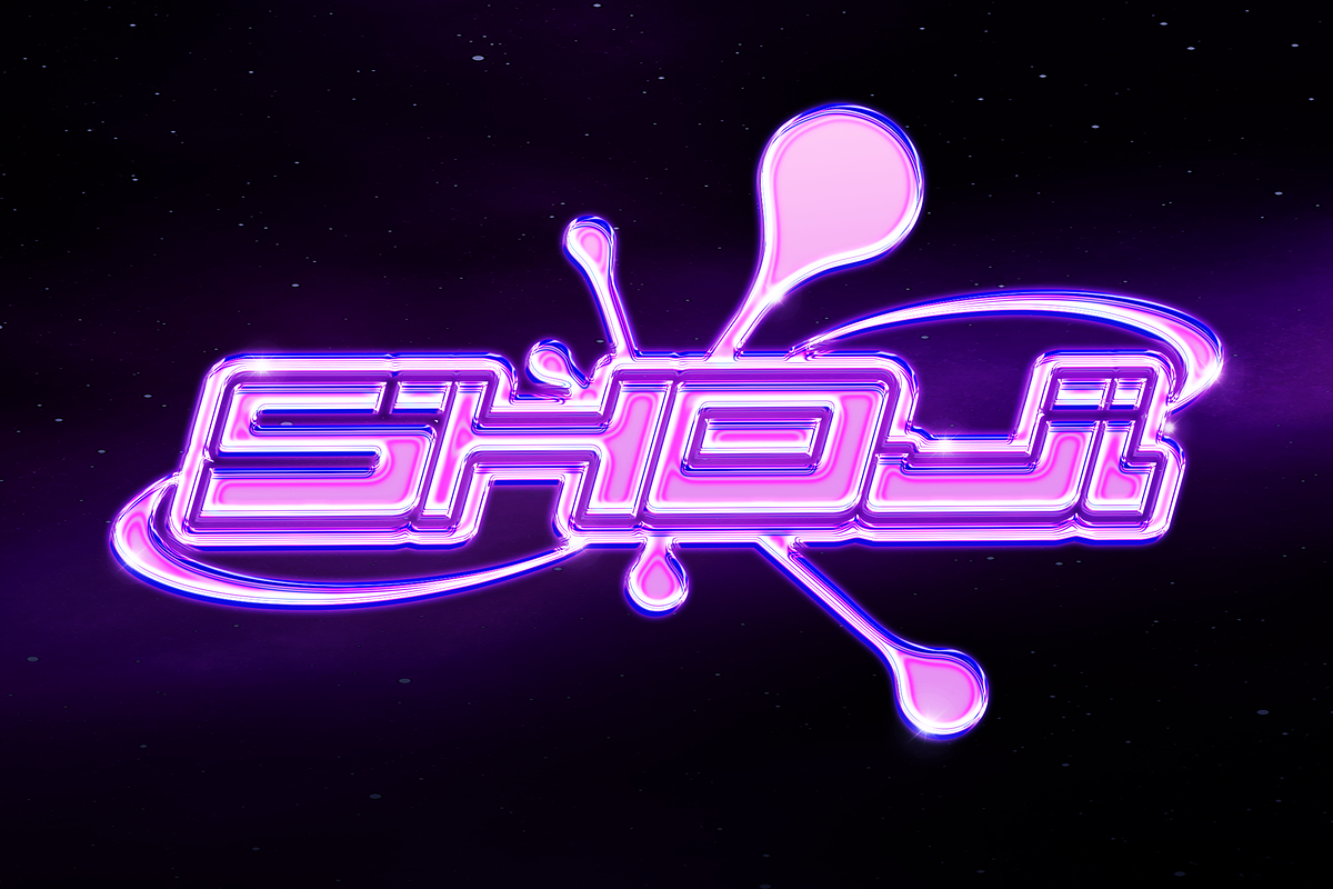 Y2K Chrome Photoshop Text Effects, a Layer Style Add-On by Sixtysix Labs (Photo 7 of 11)