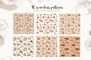 Watercolor Forest Little Animals set, an Animal Illustration by Alamella (Thumbnail 7 of 17)