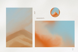 Landscape Animated Grainy Gradients