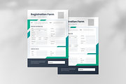 Modern Registration Form, a Flyer Template by SquidPixey (Thumbnail 5 of 6)