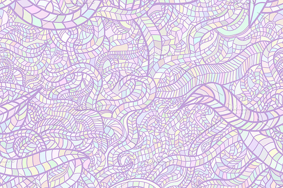 Mosaic Vector Pattern