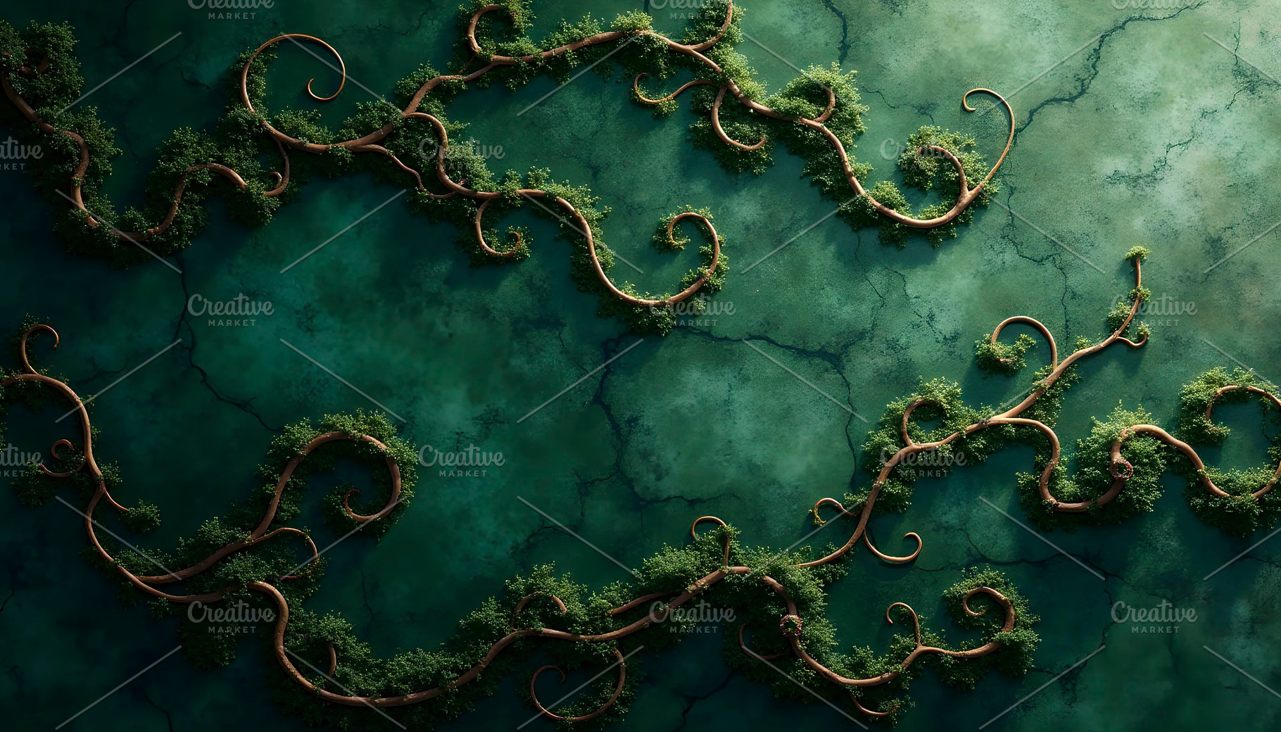 Deep Forest Marble Pattern Marble  H, a Photo by LOGOCREATIVE
