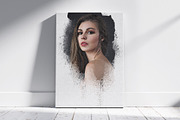 Watercolor Canvas Art Photo Effect, an Action Add-On by Photoshop Action (Thumbnail 8 of 17)
