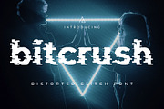 Bitcrush - Distorted Glitch Font, a Font by Aurora Graphics (Thumbnail 1 of 4)