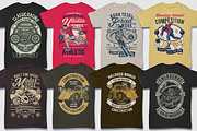 100 Retro Tshirt Designs Bundle #2, a Sport Illustration by roach_graphic (Thumbnail 3 of 14)