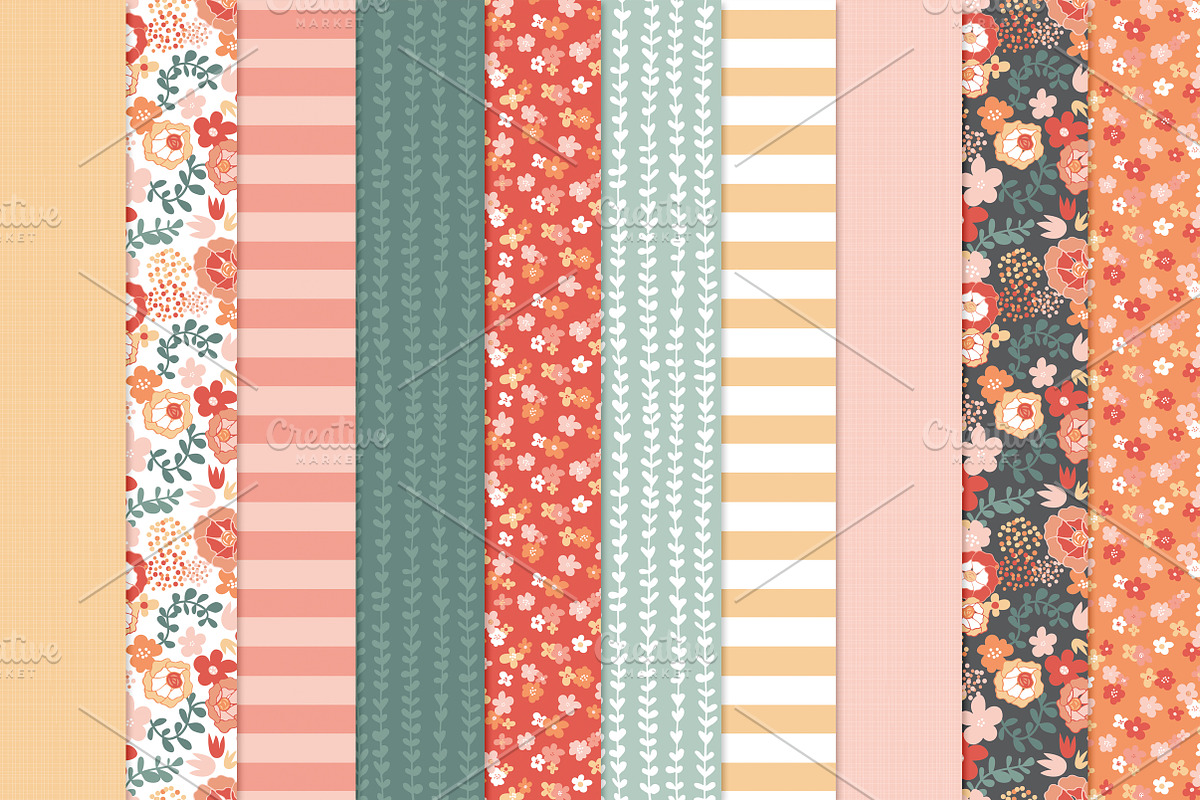 Spring Collection-vector & jpgs preview 2