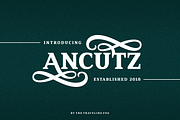 Ancutz - An Elegant Display, a Serif Font by The Traveling Fox (Thumbnail 2 of 8)