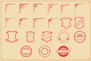 Vintage Vector Elements