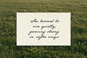 Golden Reverie - Nostalgic Script, a Handwritten Font by Davide Bassu (Thumbnail 6 of 20)