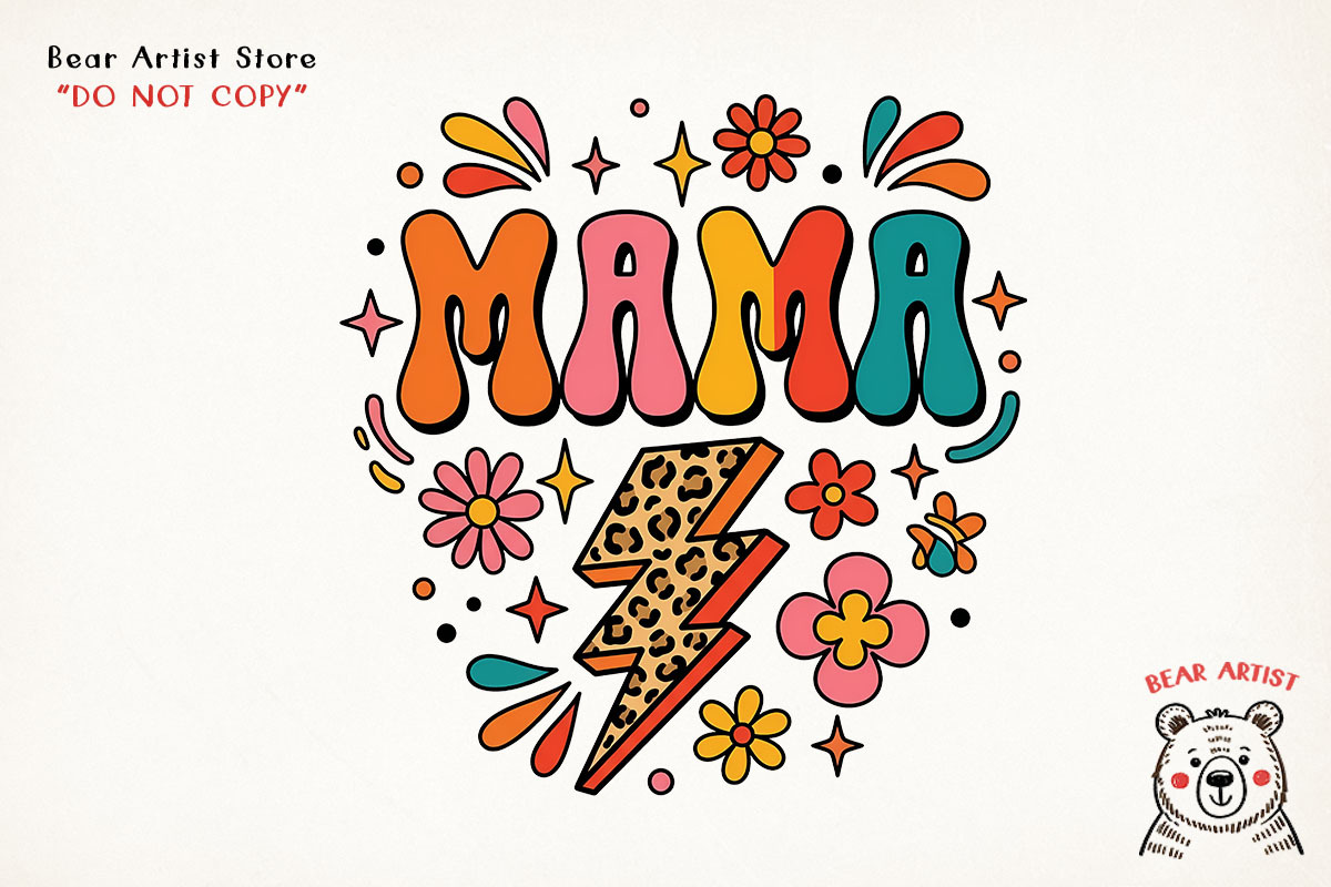 Mother’s Day Sublimation PNG Bundle, an Illustration by GlitterCraft (Photo 6 of 41)