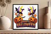 Happy Halloween PNG, an Illustration by DreamCafeArt (Thumbnail 4 of 7)