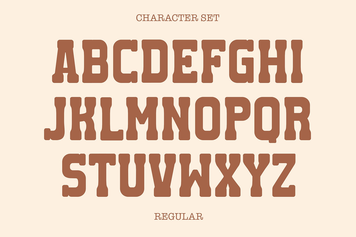 Danger Ranger Font -Modern Western, a Serif Font by ariodsgn (Photo 2 of 9)